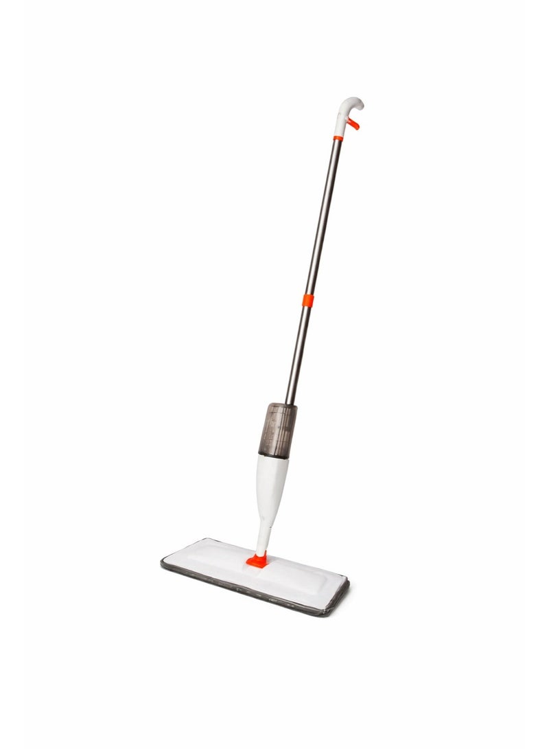 Rakzai Spray Mop with Water Tank, Flat Floor Mop with Fine Mist Spray, Microfiber Cleaning Pad, Refillable Bottle, 360° Rotating Head, Lightweight Floor Cleaner for Home & Office - Image 2