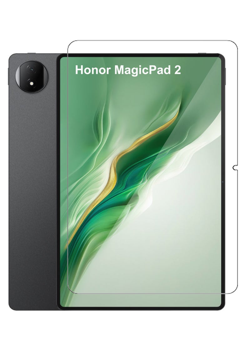 Honor MagicPad 2 12.3 inch Tempered Glass Screen Protector – High Transparency, Delicate Touch, Anti-Explosion, Smooth Arc Edges, Easy Installation, Screen Protector for Honor MagicPad 2 12.3 inch - Image 1