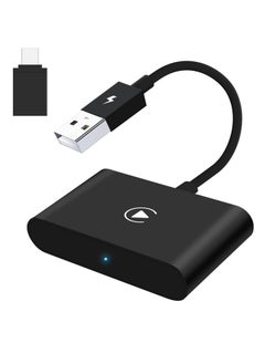 Wireless Carplay Adapter Apple Carplay Wireless Adapter Convert Wired to Wireless CarPlay Dongle for Wireless Control Plug & Play Fit for Cars from 2015 & iPhone