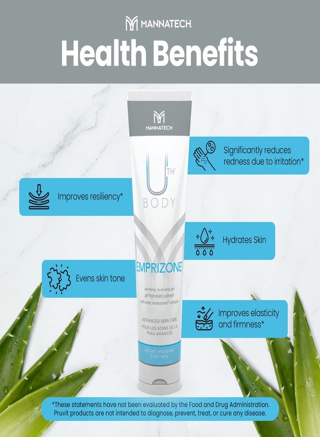 Mannatech Emprizone 5oz, Contains Aloe Vera Gel for Skin, Soothe Minor Skin Irritations, Hydrating Gel Balanced pH-levels, Paraben & Fragrance-free, Allergy tested, Dermatologist tested w/Ambrotose - Image 4