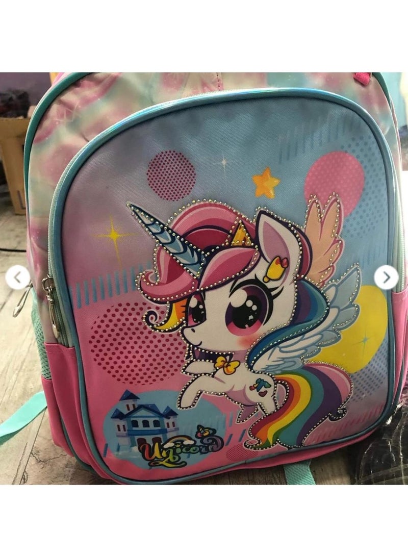 UNICORN Backpack for Toddlers and Children 2-5 Years Old, Multi-Purpose, 2 compartments - Image 1