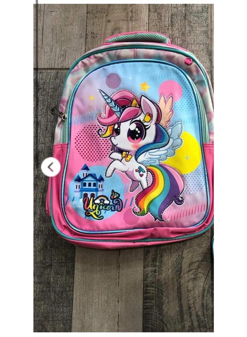 UNICORN Backpack for Toddlers and Children 2-5 Years Old, Multi-Purpose, 2 compartments - Image 2