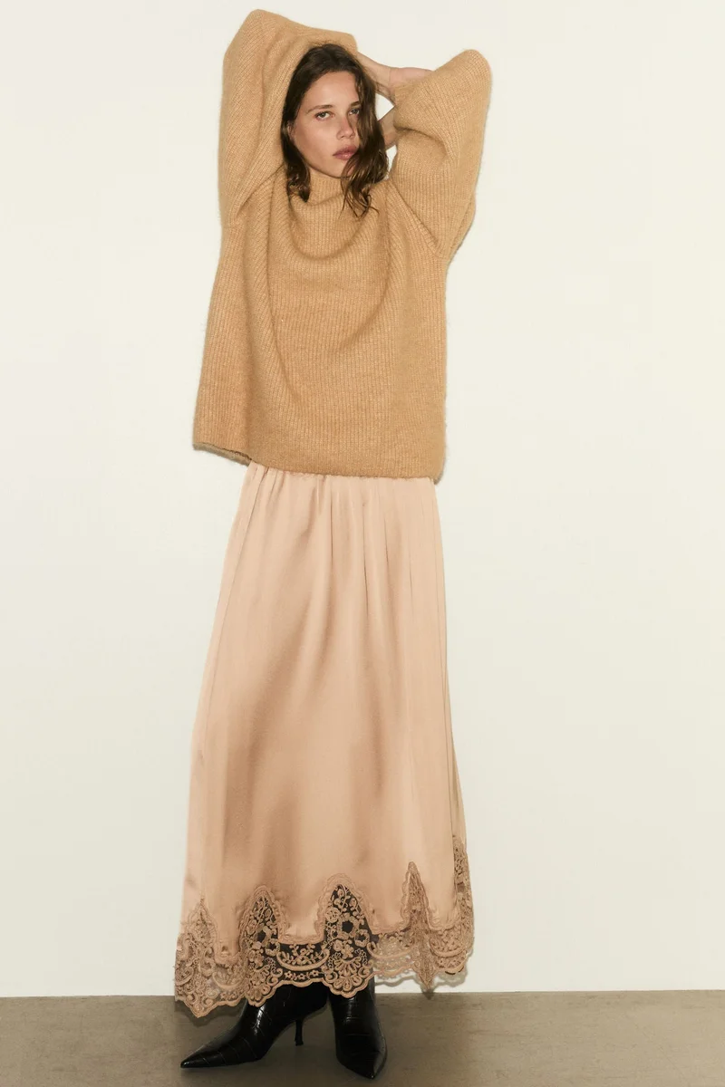 اتش اند ام كنزة مرنة بقبة مرتفعة