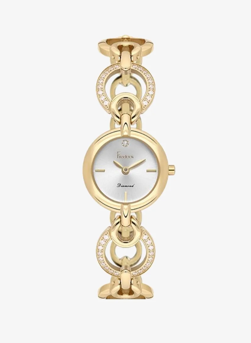 Freelook Paris Freelook - Lumiere Women's Watch | Steel Case | Stainless Steel Band | Silver & Round Dial | Analog | Quartz | Mineral Glass | Premium Luxury Watch | Ideal Gift | Water Resistant 30 Meters