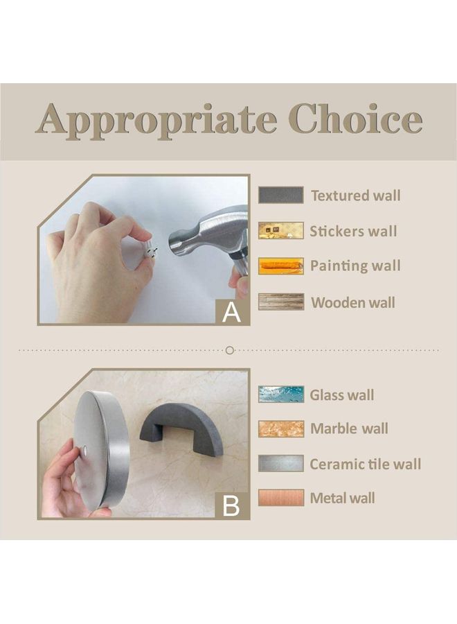 NIBEMINENT 3D Frameless Wall Clock Sticker Silver - Image 4