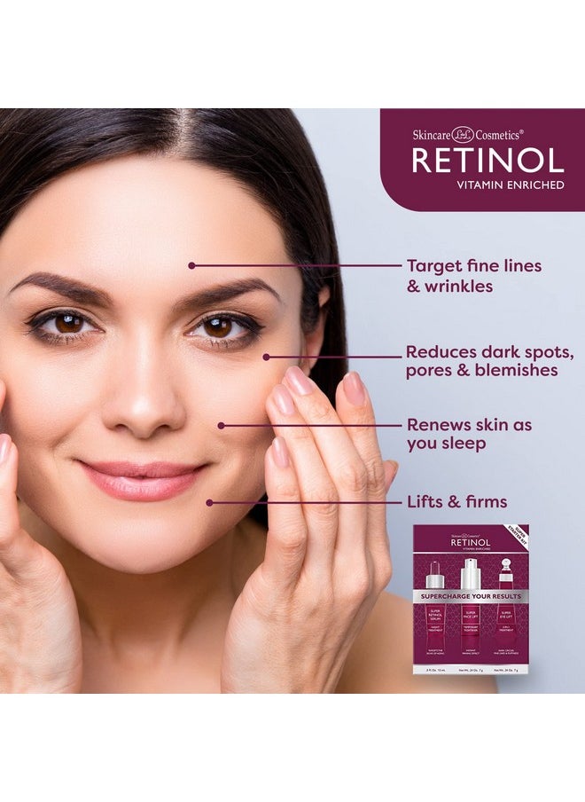 RETINOL - Retinol Super Starter Kit Supercharged With The Proven Power Of Vitamin A. Super Retinol Products Are Enriched With Vitamins C And E. - Image 1