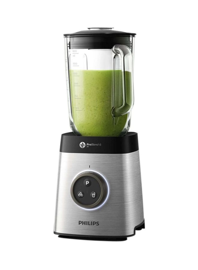 فيليبس خلاط يوضع أعلى الطاولة 2 L 1400 W HR3652/01 أسود/ فضي - Image 2