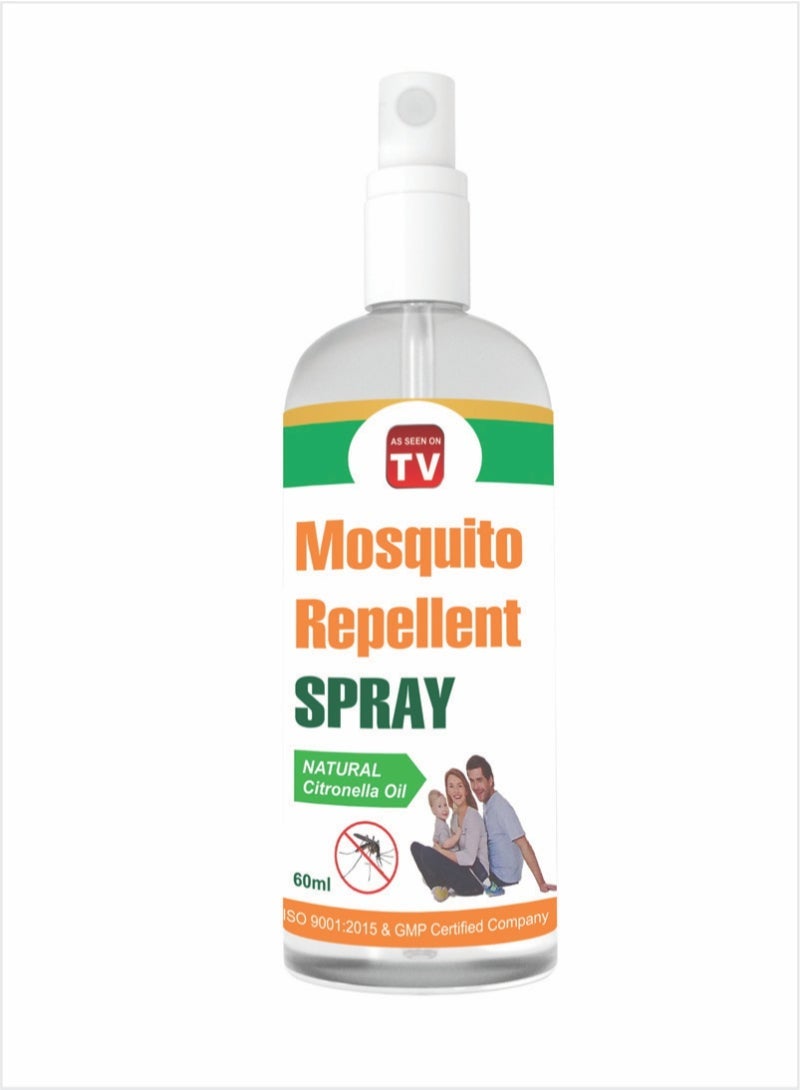 AS SEEN ON TV Citronella-Based Mosquito Repellent for All Ages
