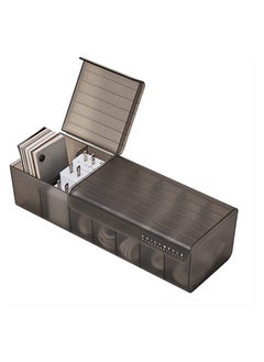Generic Data Cable Organizer Box Charge Cable Management 7 Compartments Storage Box USB Cord Sorter Small Desk Electronic Accessories Organizer and Storage  - Image 1