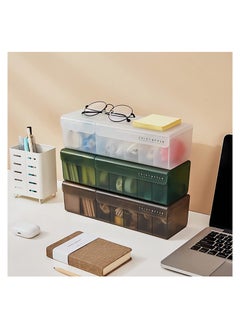 Generic Data Cable Organizer Box Charge Cable Management 7 Compartments Storage Box USB Cord Sorter Small Desk Electronic Accessories Organizer and Storage  - Image 2