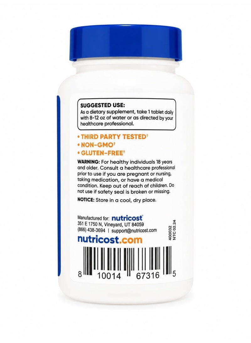 Nutricost Chromium Picolinate 1000mcg Dietary Supplement Tablets – 240 Tablets - Image 3