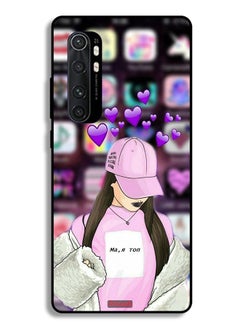 Tolwak Xiaomi Mi Note 10 Lite Protective Case Cover Anti Social Club  - Image 2