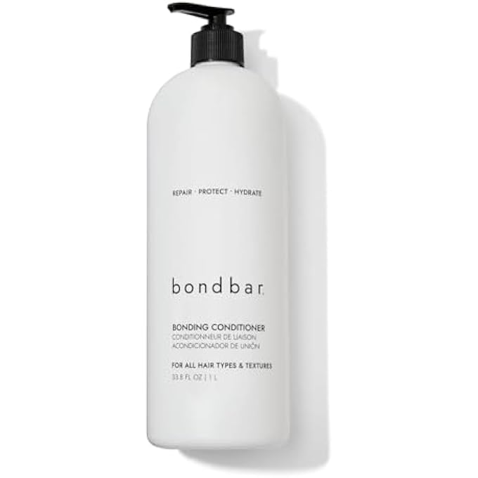 Bondbar CONDITIONER FOR DAMAGED HAIR, REPAIRS, PROTECTS, STRENGTHENS & HYDRATES ALL HAIR TYPES & TEXTURES, VEGAN, CRUELTYFREE, 33.8 FL OZ - Image 1