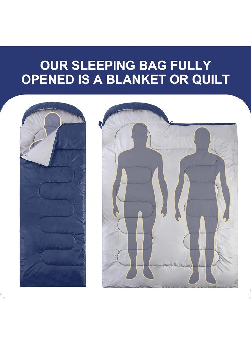 RATSAW Sleeping Bags for Adults Cold Weather and Warm  Backpacking Camping Sleeping Bag  Lightweight Compact Design  Ideal for Camping Hiking Backpacking  - Image 3