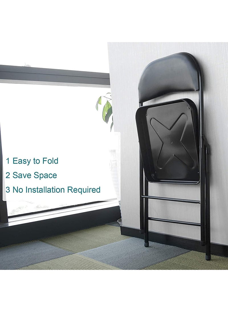 OVERA overa Multipurpose Foldable Chair for Office Use Kids Home School Study Foldable Chairs Living Room Chair Garden Balcony and Outdoors Pack of 1  - Image 3