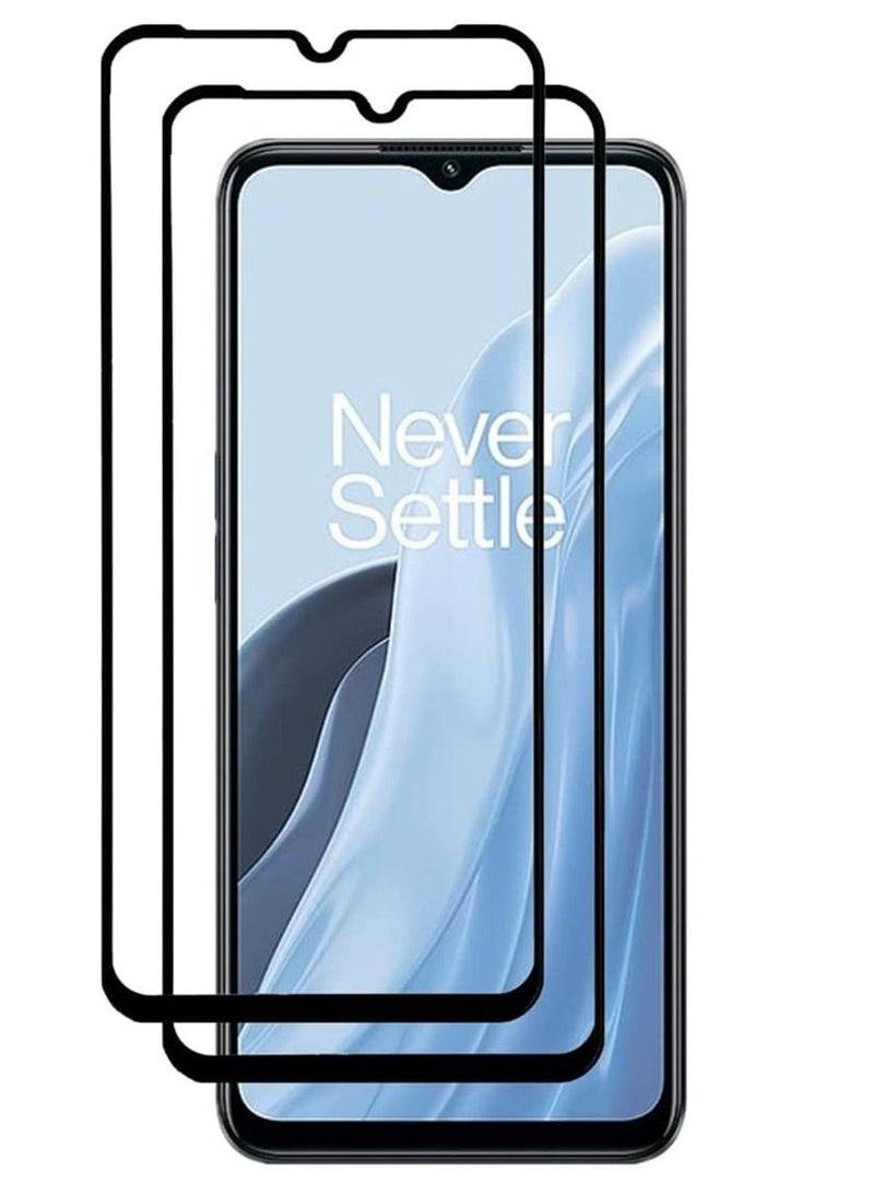 CATANES 2Pack for OnePlus Nord N20 SE Screen Protector Tempered Glass 9H Anti-Scratch Shatterproof HD Edge to Edge Full Coverage Film 6.56 inch - Image 2
