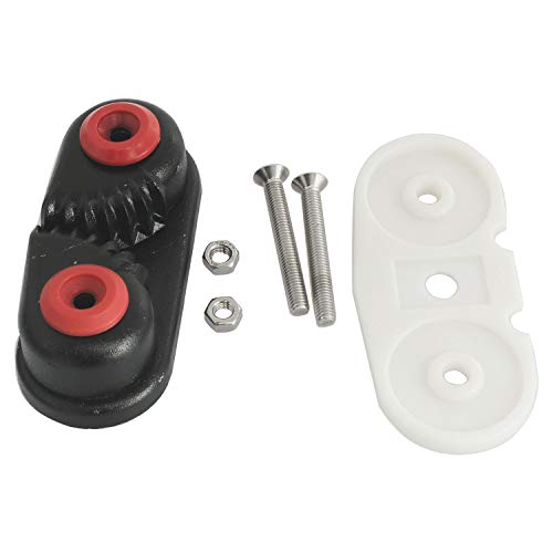 heyous Boat Cleat, Rope Cleat, Fast Entry Cam Cleat for Line Sizes Upto 5/8-Inch, Aluminum, Marine Sailing Sailboat Kayak Canoe Dinghy Accessories - Image 4