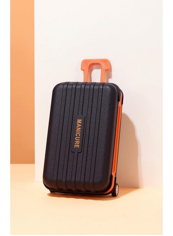 WHISKET 12Pcs Manicure Kitpedicure Kitprofessional Grooming Kitnail Tools With Luxurious Travel Case (Black Orange) - Image 5