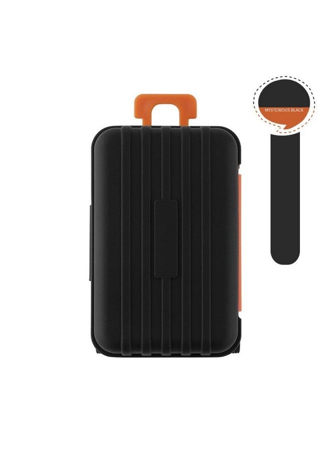WHISKET 12Pcs Manicure Kitpedicure Kitprofessional Grooming Kitnail Tools With Luxurious Travel Case (Black Orange) - Image 2