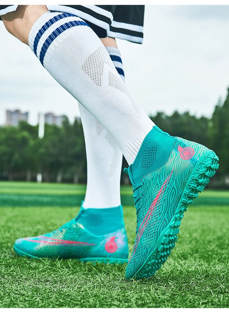 Men's Football Shoes Hard Ground Football Shoes Outdoor and Indoor Professional Youth Boys' Football Shoes Men's and Women's Football Shoes - Image 3