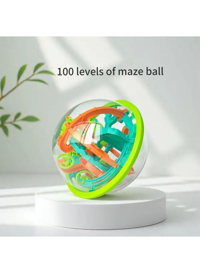 لعبة كرة متاهة الأرض ثلاثية الأبعاد لغز تحدي العقل للأطفال لعبة منطق تفاعلية هدية - Image 2