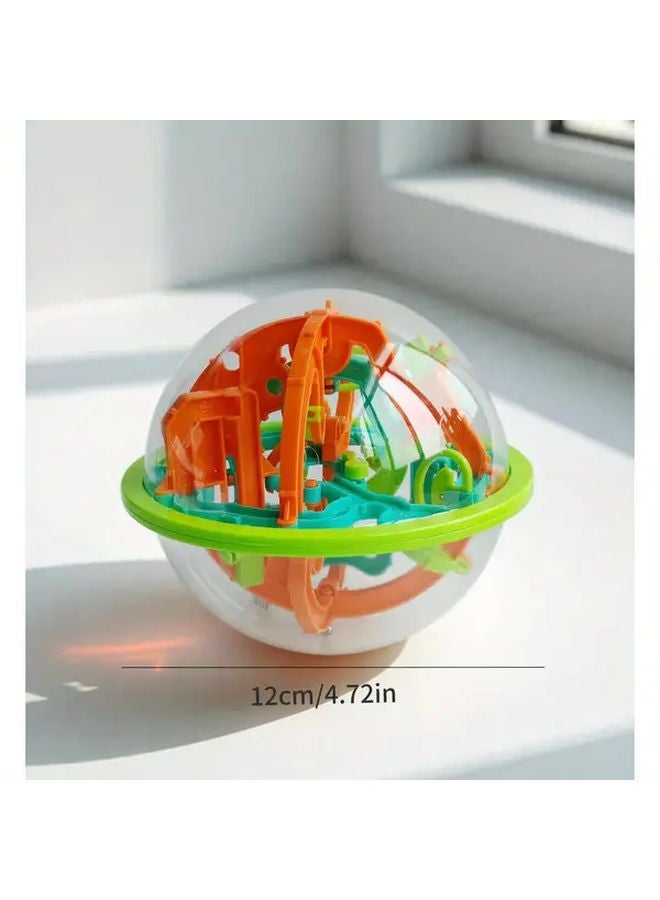 لعبة كرة متاهة الأرض ثلاثية الأبعاد لغز تحدي العقل للأطفال لعبة منطق تفاعلية هدية - Image 3