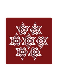 ABS HERBALS ABS HERBALS Rangoli Sticker Kolam Sticker for Wall Tile Floor Steel Sticker Model MM2  - Image 1
