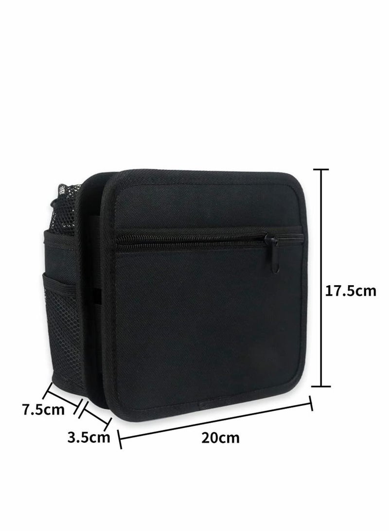 Y&D Luggage Cup Holder, Travel Hold Two Coffee Mugs, Free Your Hand for Drink Fits Roll on Suitcase Handles  - Image 4