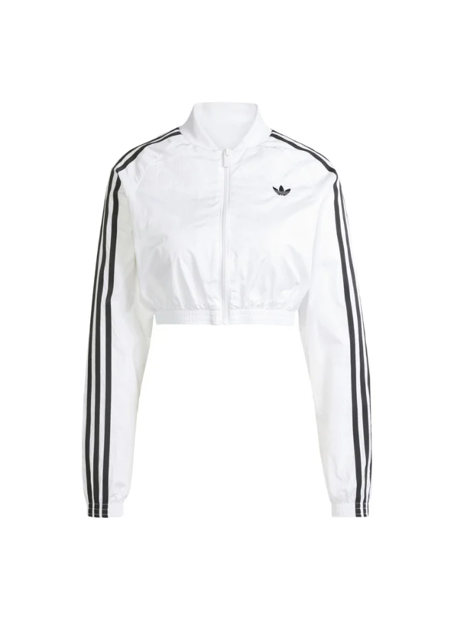 اديداس اوريجينالز adidas TEAMGEIST TT White Originals Women TRACK TOPS