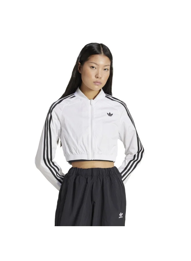 اديداس اوريجينالز adidas TEAMGEIST TT White Originals Women TRACK TOPS