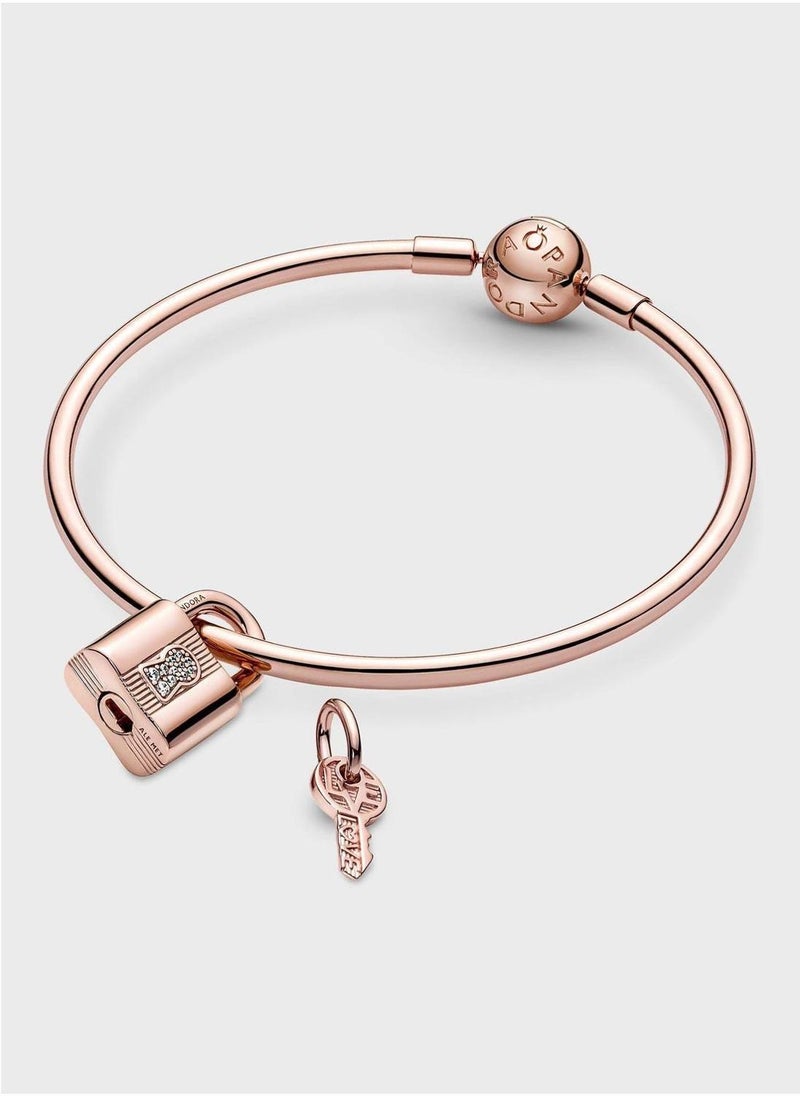 PANDORA Padlock & Key Dangle Charm  - Image 5
