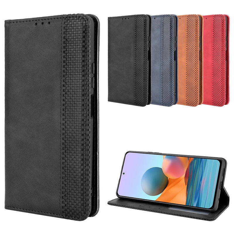MagSafe Drop Protection TPU for Redmi Note 10 Pro and Kickstand and Scratch Resistant in Black for Personal Use - Image 2