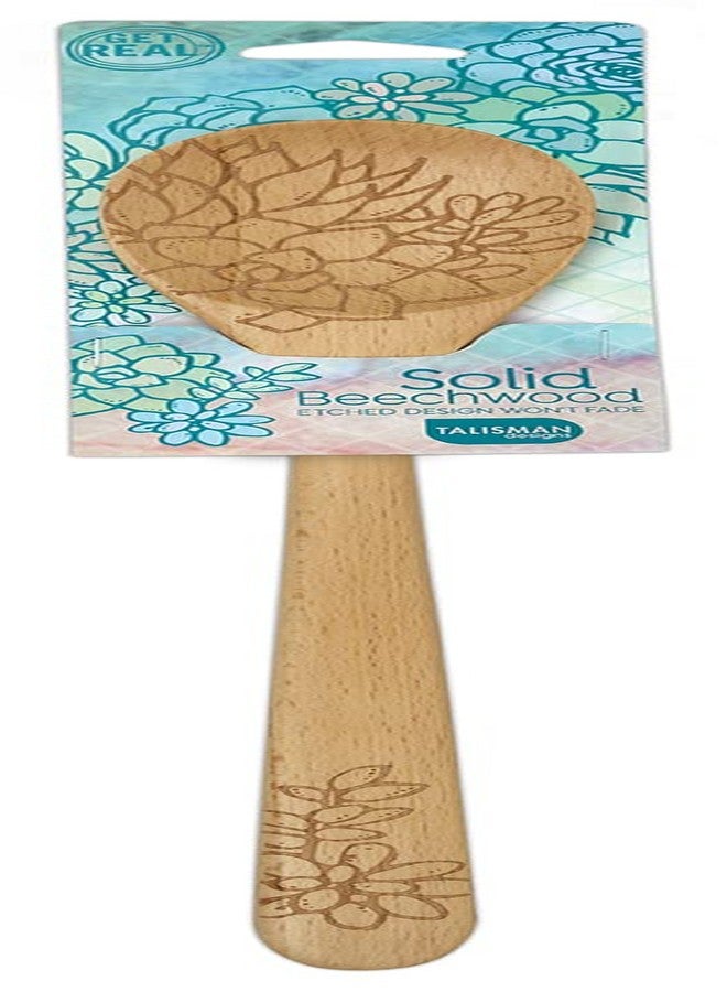 Talisman Designs Solid Beechwood 14” Woodland Sauce Spoon - Image 2