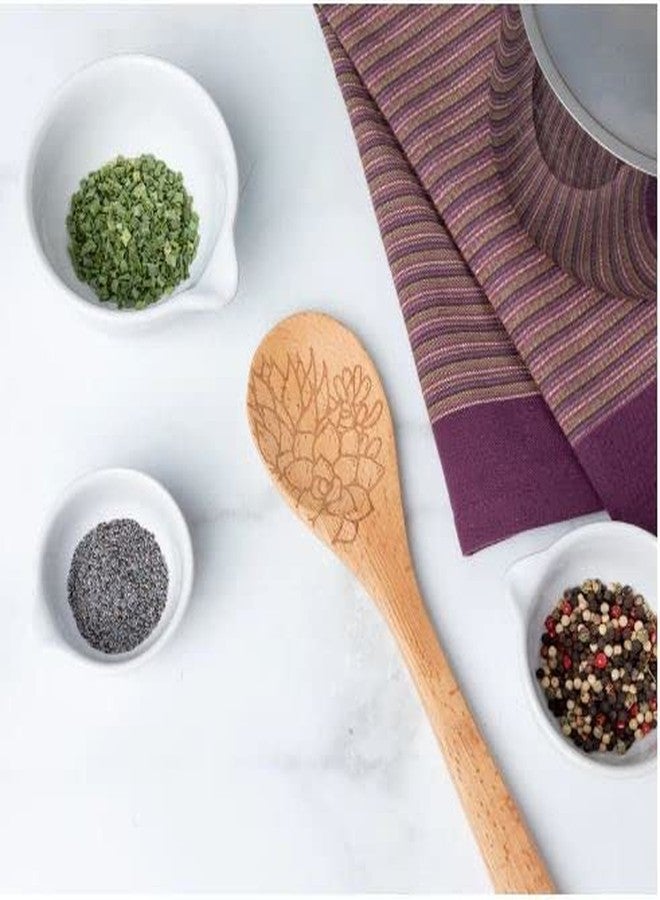 Talisman Designs Solid Beechwood 14” Woodland Sauce Spoon - Image 3