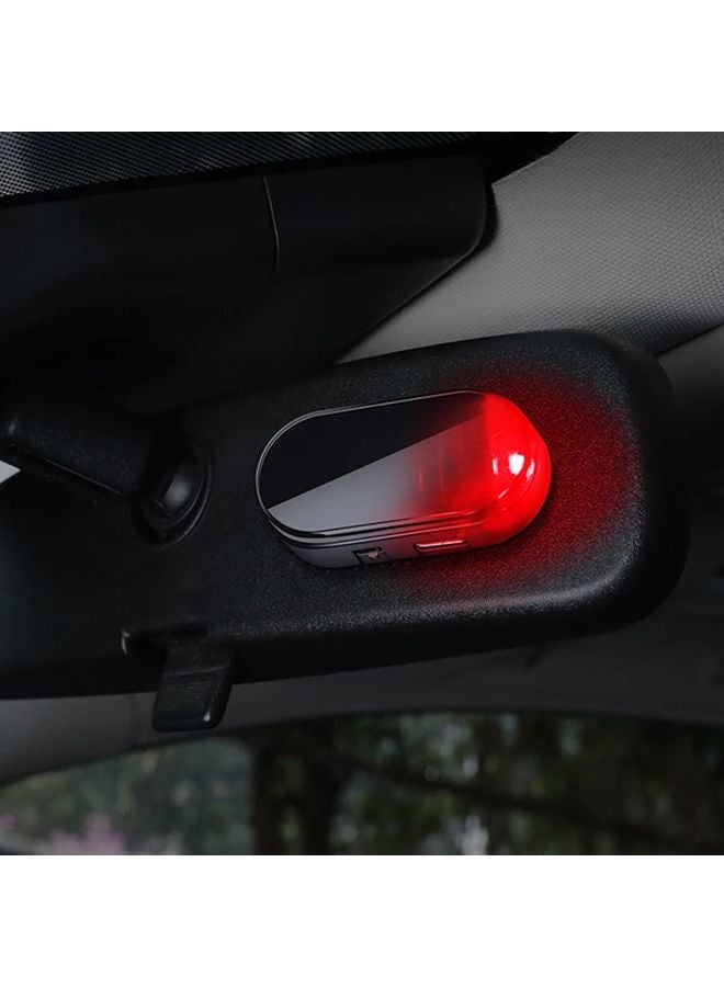 2pcs Red LED Car Anti Theft Analog Indicator Interior Decorative Lights - Image 4