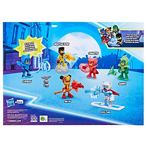 PJMASKS PJ Masks Power Heroes Meet The Power Heroes Figure Set with 6 Figures and 14 Accessories, Preschool Toys for Kids 3 Years and Up - Image 4