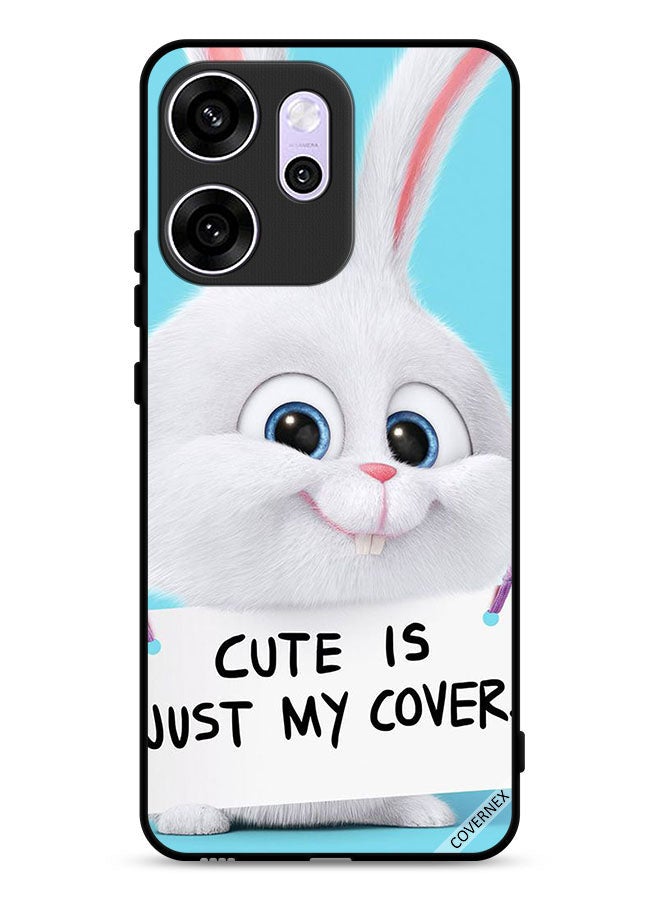 Covernex Oppo Reno14 F Protective Case Cover Rabbit Cute Is Just My Cover - Image 1