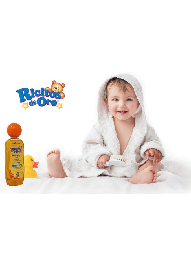 Ricitos de Oro Honey Bee Ricitos de Oro Shampoo| Baby Shampoo with Pop-Up Rattle Cap, Paraben Free Product for Baby’s Delicate Hair; 13.5 Fl - Image 4