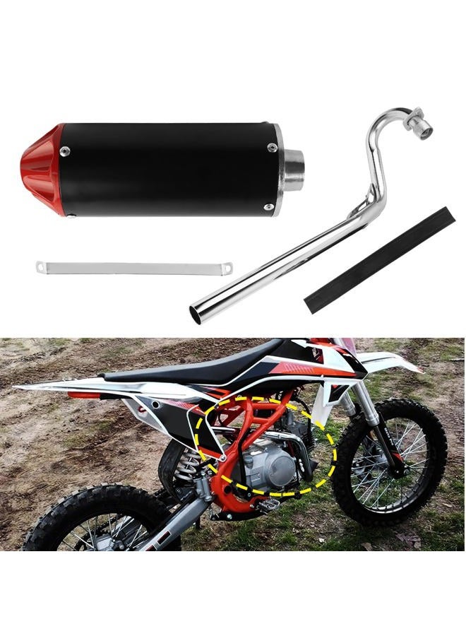 FLYPIG 28mm Dirt Bike Exhaust Muffler Pipe Silencer for XR50 CRF50 50cc 70cc 90cc 110cc 125cc SSR110 SSR125 TRX90 CRF70 XL70 Taotao DB14 DB10 Roketa Coolster TTR Pit Bike Muffler Motorcycle Exhaust - Image 5