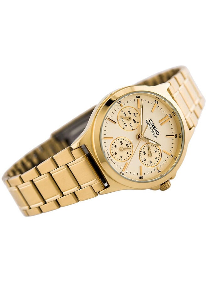 CASIO Stainless Steel Analog Wrist Watch LTP-V300G-9AUDF - Image 2