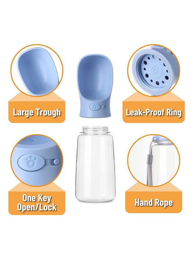 Mr. Pen Dog Water Bottle, 19Oz, Large, Blue, Portable Dog Water Bottle, Dog Travel Water Bottle, Dog Water Bottle Dispenser, Portable Water Bottle For Dogs, Pet Water Bottle, Travel Dog Water Bottle - Image 5