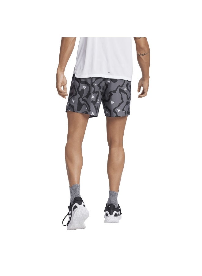 Adidas - adidas run it brand love men shorts - Image 1