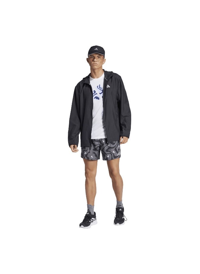 Adidas - adidas run it brand love men shorts - Image 1