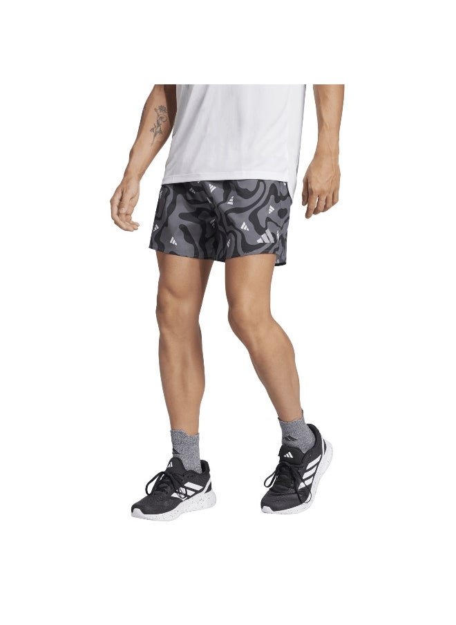 Adidas - adidas run it brand love men shorts - Image 1