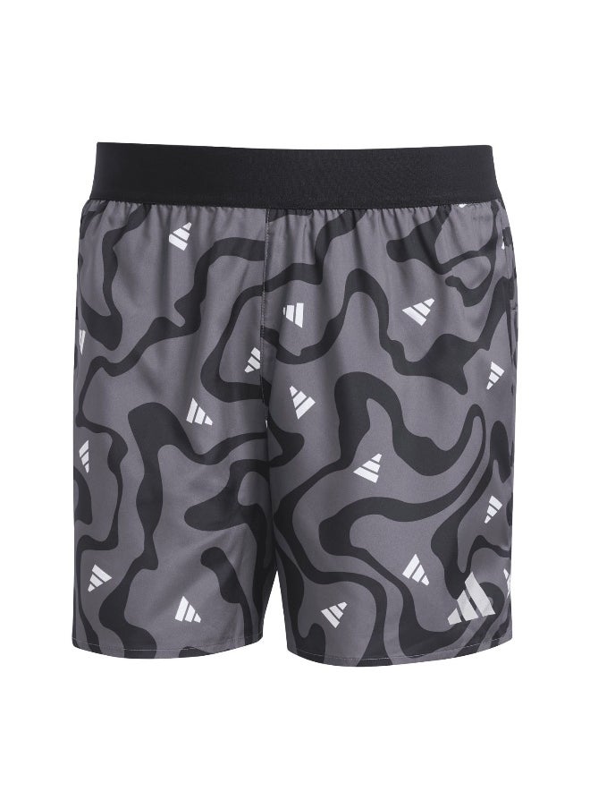 Adidas - adidas run it brand love men shorts - Image 1