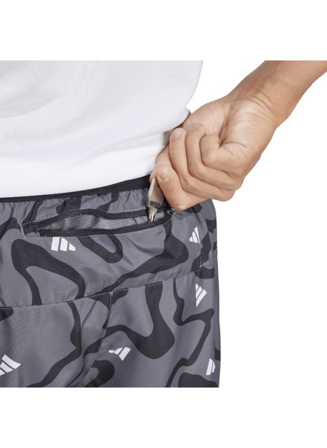 Adidas - adidas run it brand love men shorts - Image 1