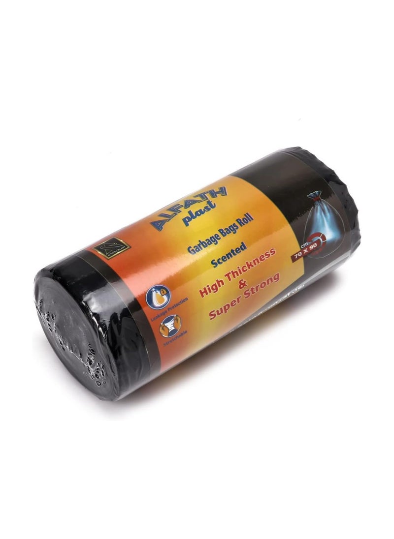 CONQUEST Al Fath Roll Garbage Bags - 70 * 90 cm - 50 Bags 