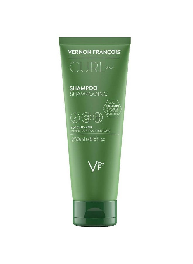 Vernon François - Shampoo For Curly Hair Natural Sulfate Free Curl Shampoo With Shea Butter Coconut And Castor Oil To Revitalize Your Curls 8.5Oz - Image 1
