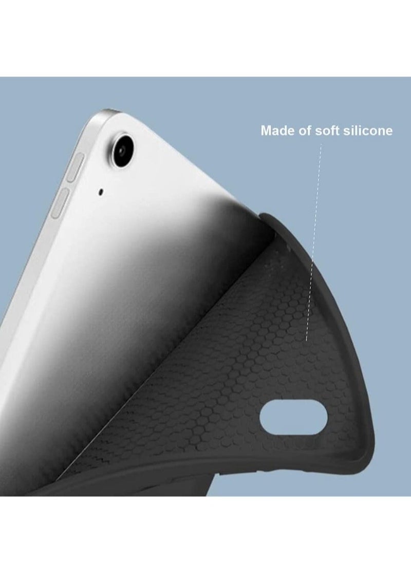 IAF Soft Smart Case with Pencil Holder Foldable Stand Compatible with iPad 10.2 Inch 9th / 8th / 7th Generation 2021/2020 / 2019, iPad Air 3rd Generation, iPad Pro 10.5 Inch (Deep Navy Blue) - Image 1