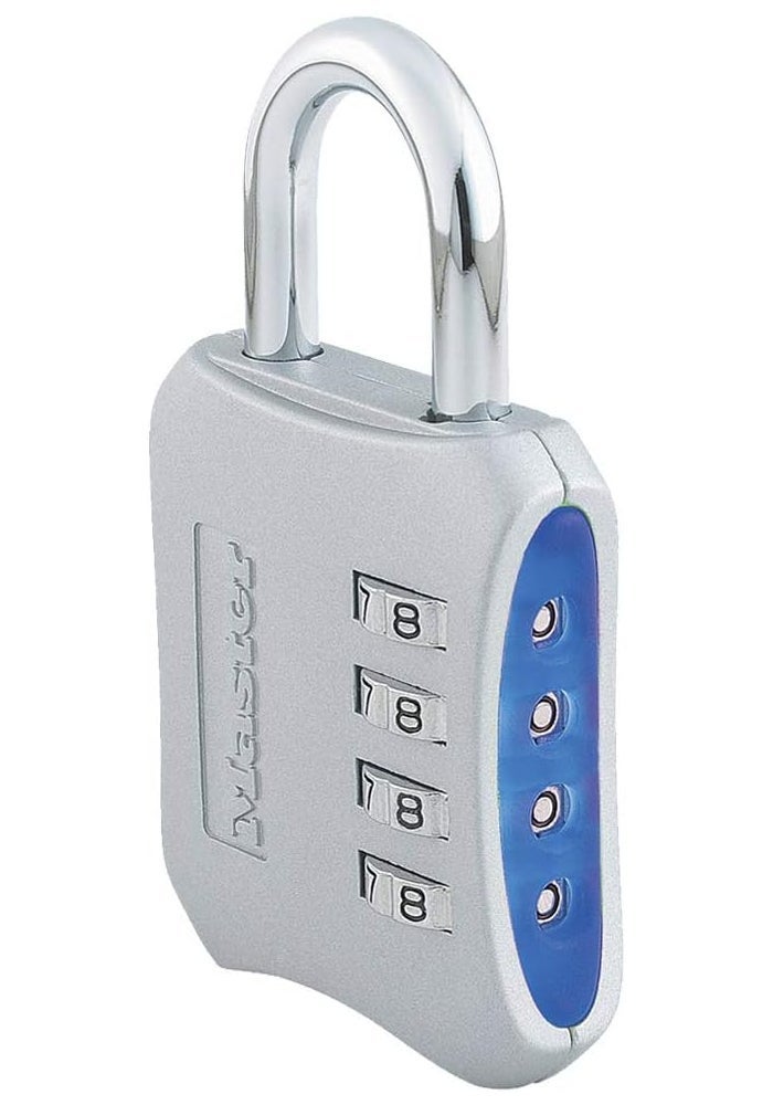 Master Lock 653D Set Your Own Combination Padlock - 1 Pack, Assorted Colors - Image 1